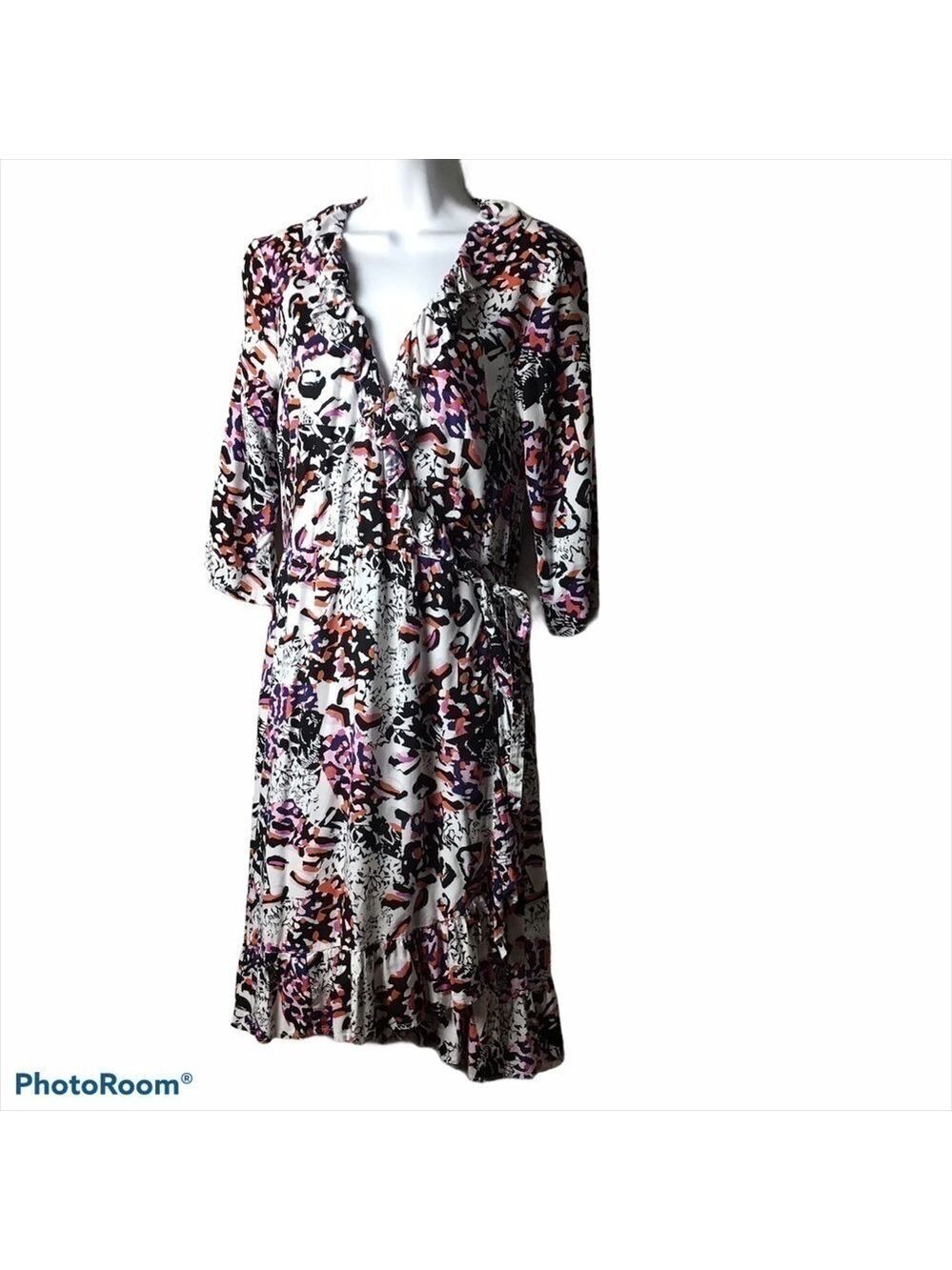 Noisy May Magic 3/4 Wrap Dress